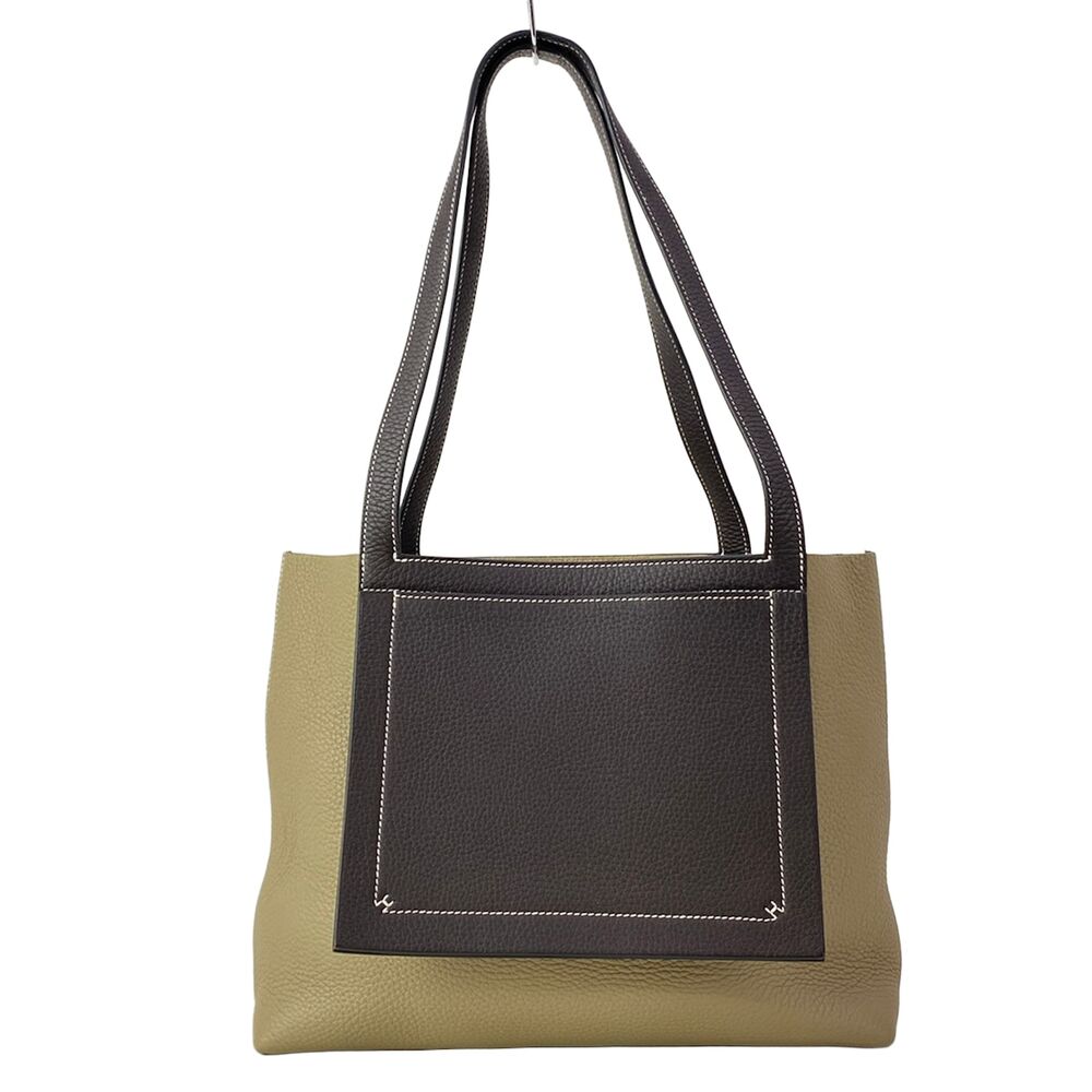 Hermès Cabasserie 31 Tote Bag Beige Marfa Macassar
